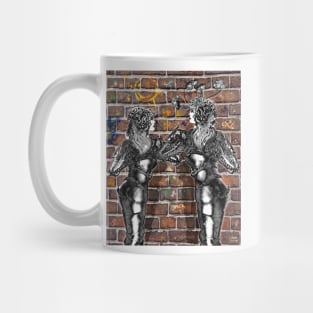 Graffiti Hearts [Digital Figure Illustration] Mug